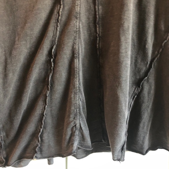 FREE PEOPLE DARK BROWN SHIRT - Picture 7 of 7